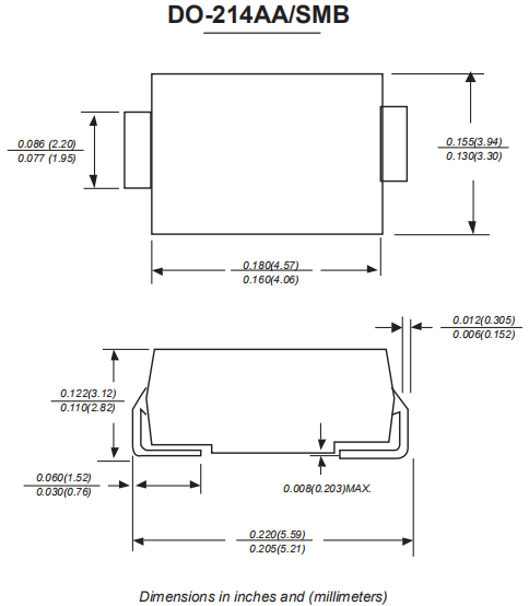 US2A二極管參數