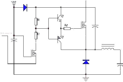 MOSFET柵極,驅(qū)動電路,PNP