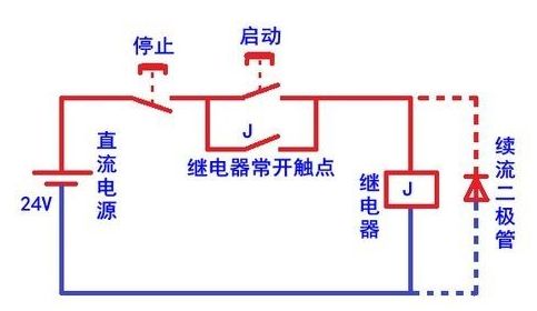 繼電器為什么要并聯二極管