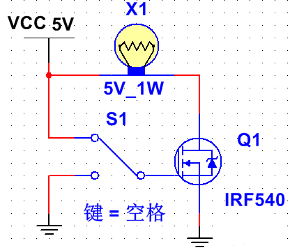 NMOS低端開關(guān)電路