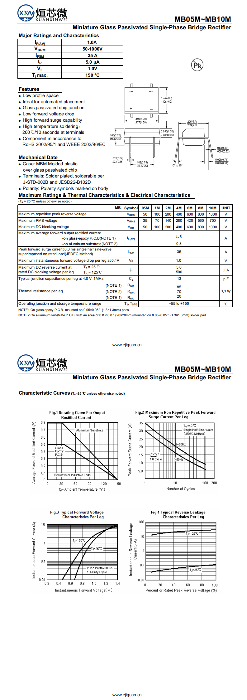 MB10M整流橋