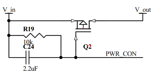 PMOS 電源開關