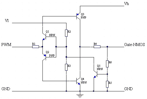 MOS管工作原理電路圖 結構