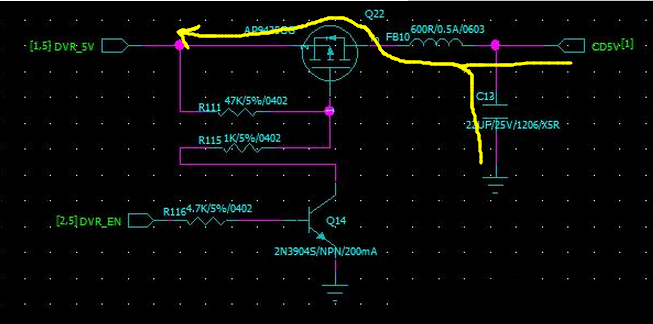 MOSFET管開關電路