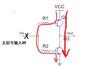 柵極型推挽電路經 上N下P